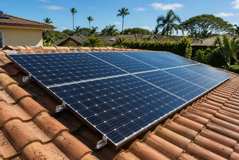 Installation de panneaux solaires à la Baume-d'Hostun